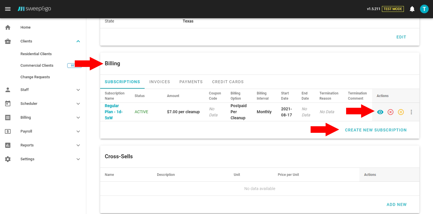 Update-client-subscription